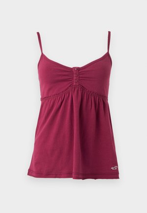Hollister Co., BABYDOLL - Top - bordeaux