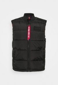 PUFFER - Strukirani kaput - black