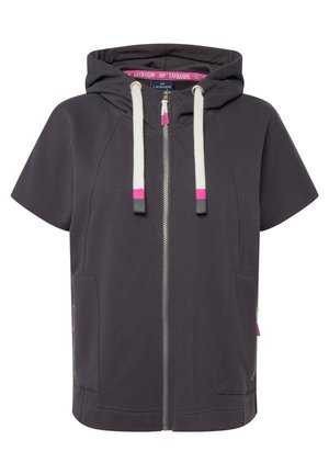LAURASØN Tröja med dragkedja - dark gray