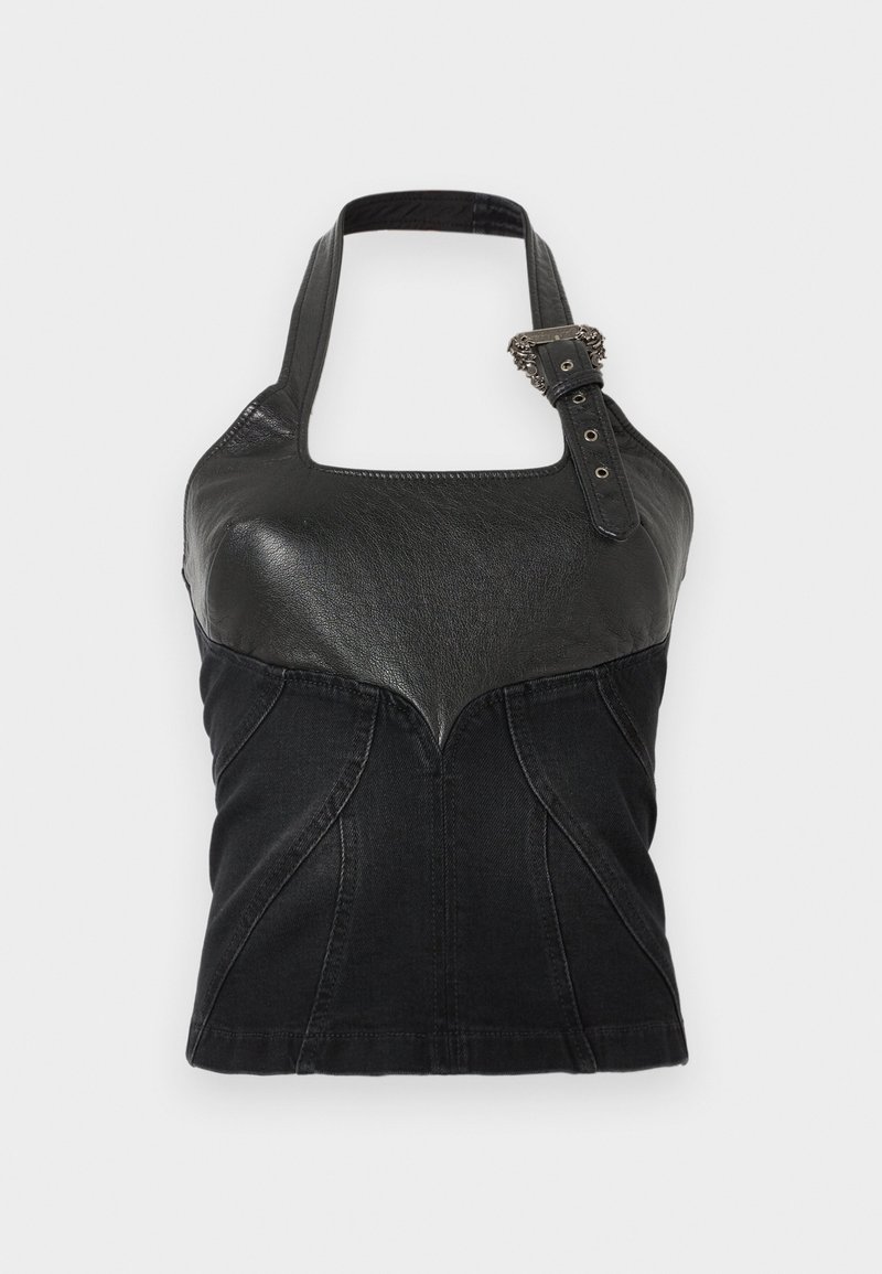 Versace Jeans Couture Top zwart
