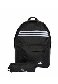 STRIPES  - Reppu - black   white   white