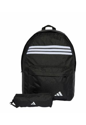 STRIPES  - Rucksack - black   white   white