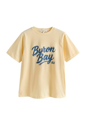 REGULAR FIT -  SHORT SLEEVE CREW NECK  - T-Shirt print - byron bay graphic