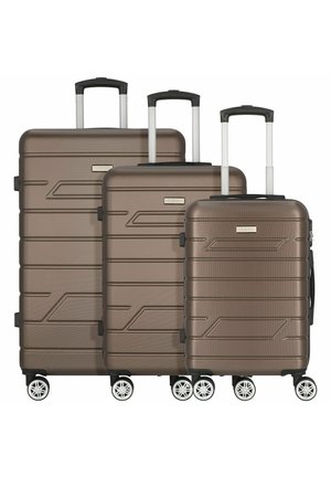 Nowi BERGAMO SET - Trolley - bronze