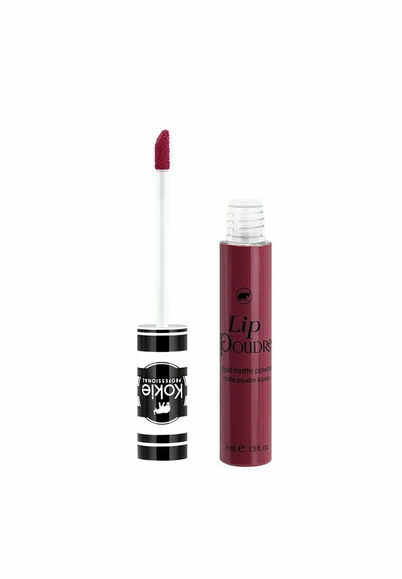 Kokie Cosmetics - KOKIE LIP POUDRE LIQUID MATTE POWDER - CLARET - Liquid Lipstick - winered, Suurenna