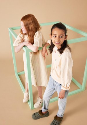 Name it, NKFDISTRIPE - Shirt dress - creme