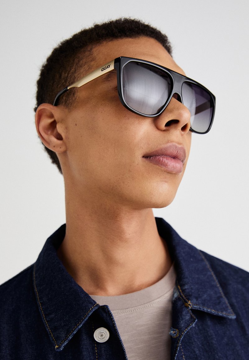 QUAY AUSTRALIA NO CURFEW UNISEX - Sunglasses - black/smoke  display picture 1