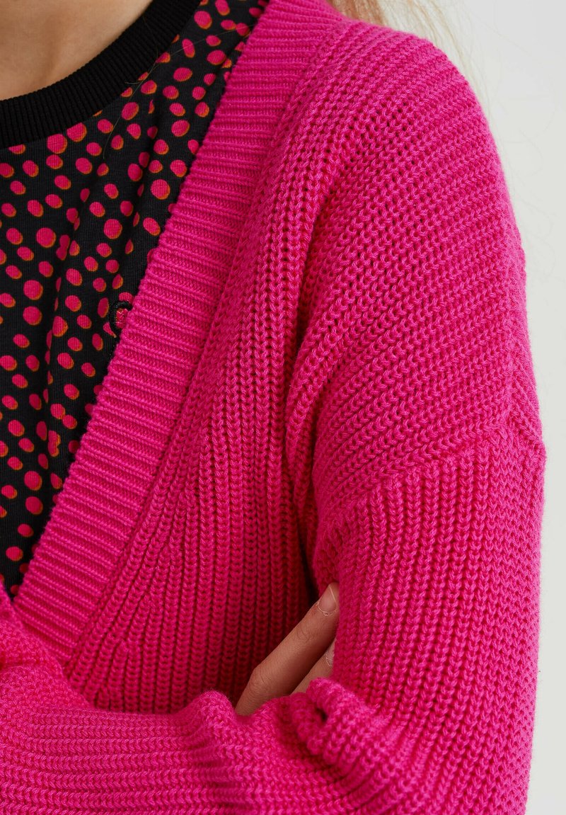 Kinder Pullover | WE Fashion Strickjacke pink - NM55747 Kinder Pullover | WE Fashion Strickjacke pink - NM55747