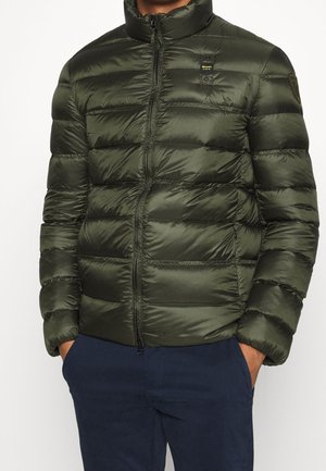 Gewatteerde jas - green