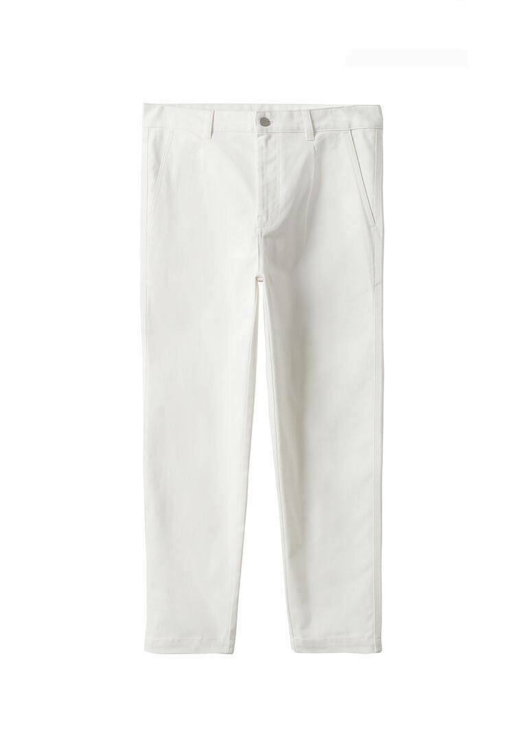 Witte Stoffen broeken voor heren online kopen | Zalando