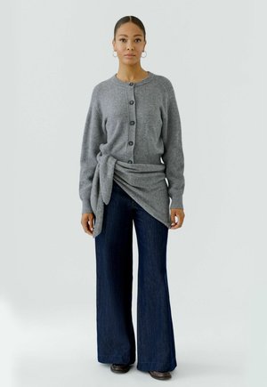Oui, DREIECKSTUCH - Sjaal - steel grey