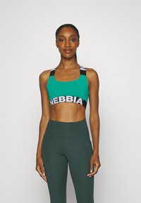 Nebbia - WOMENS - Sports-BH-er med medium støtte - green Miniatyrbilde 1