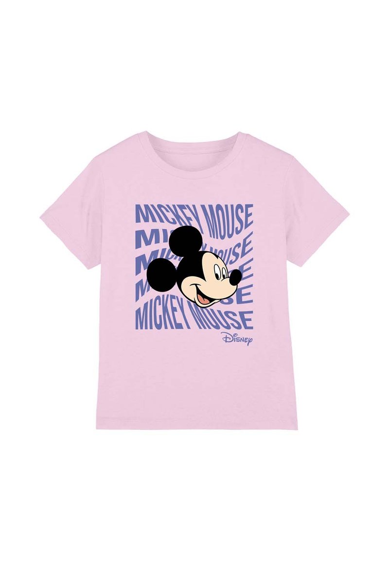 Disney T-shirt print donkerroze
