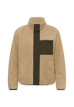 Love Copenhagen, LCVIGGI MIX JACKET - Veste polaire - white pepper deep depths