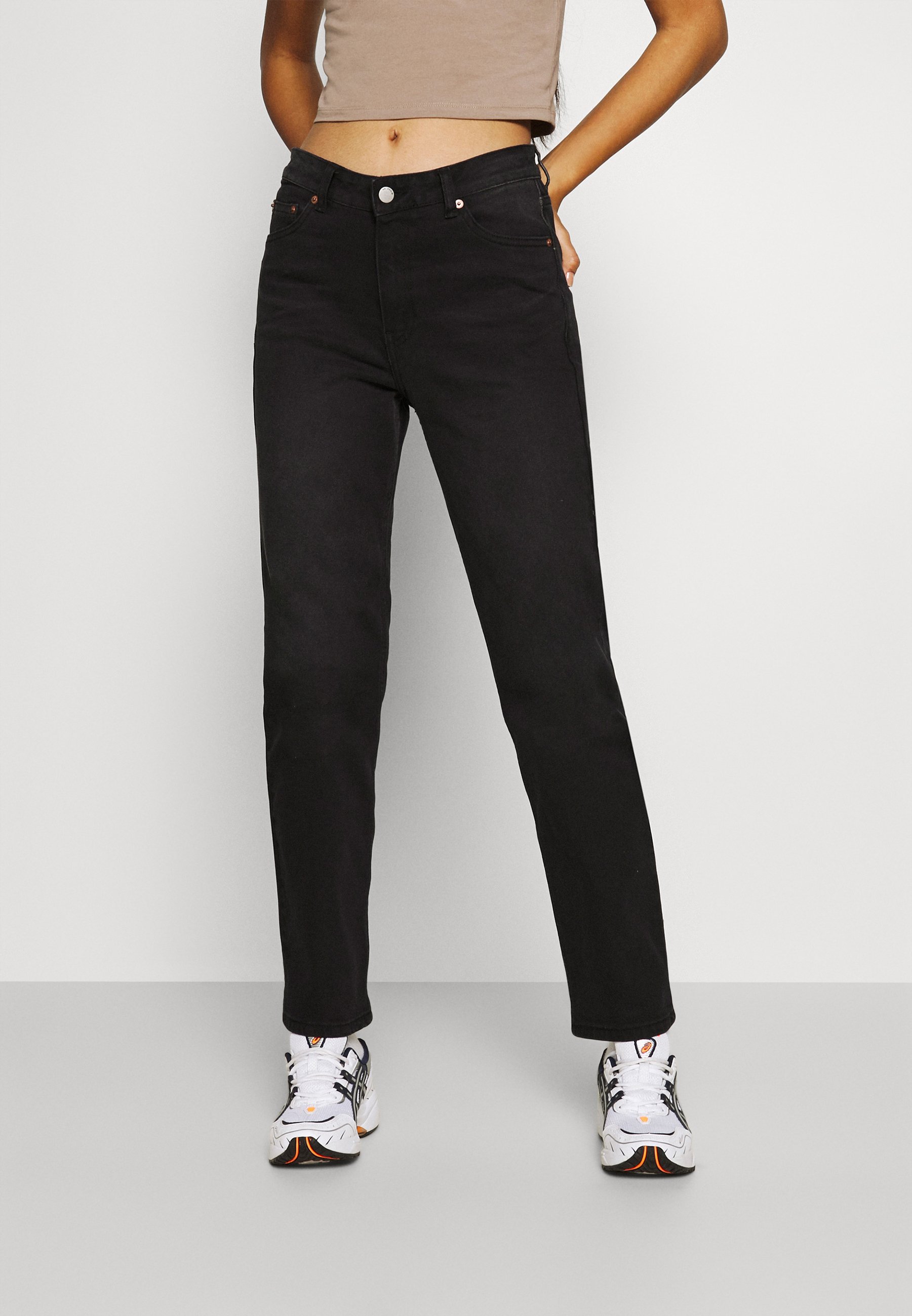 Dr.Denim LI - Straight leg jeans - gritstone black/black denim -  Zalando.co.uk