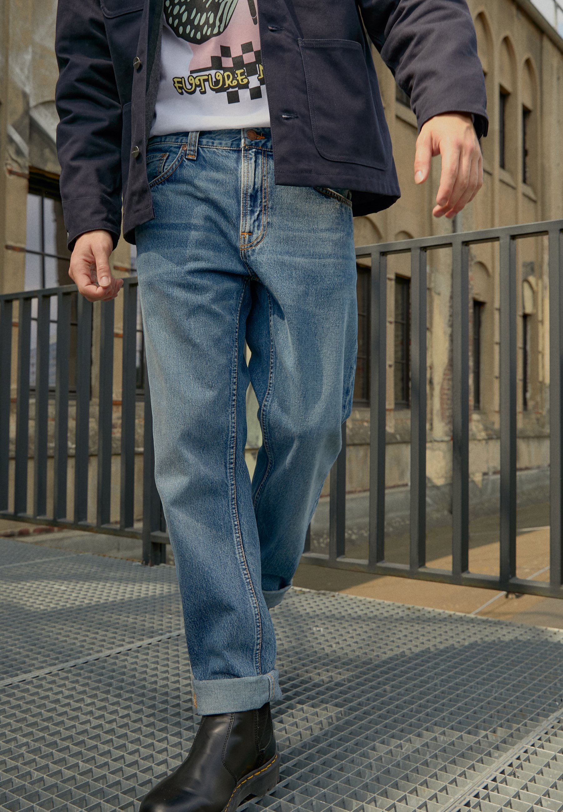 Nudie Jeans GRITTY JACKSON - Straight 