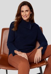 Rabe Strickpullover - dunkelblau