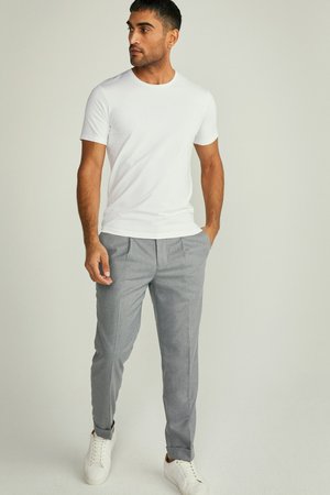 ANGELO - Chinos - grey melange