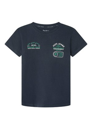 T-shirt print - dulwich blue