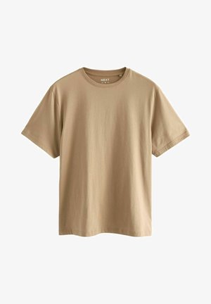 ESSENTIAL CREW NECK REGULAR - T-shirt basique - stone brown