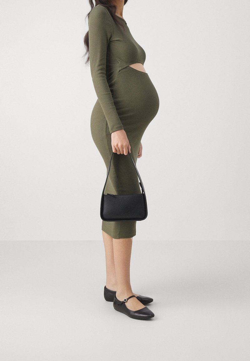 Even&Odd Maternity Robe pull dark green/vert foncé (Seconde