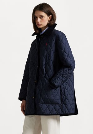 QUILTED BARN JACKET - Winter coat - navy