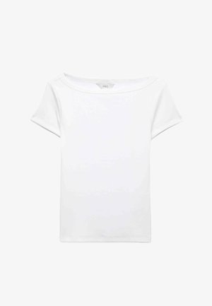 Marks & Spencer, T-shirts print - soft white