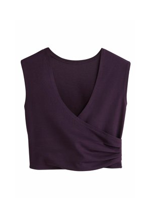 Next, REGULAR FIT - ACTIVE WRAP BACK TOP - Top - berry