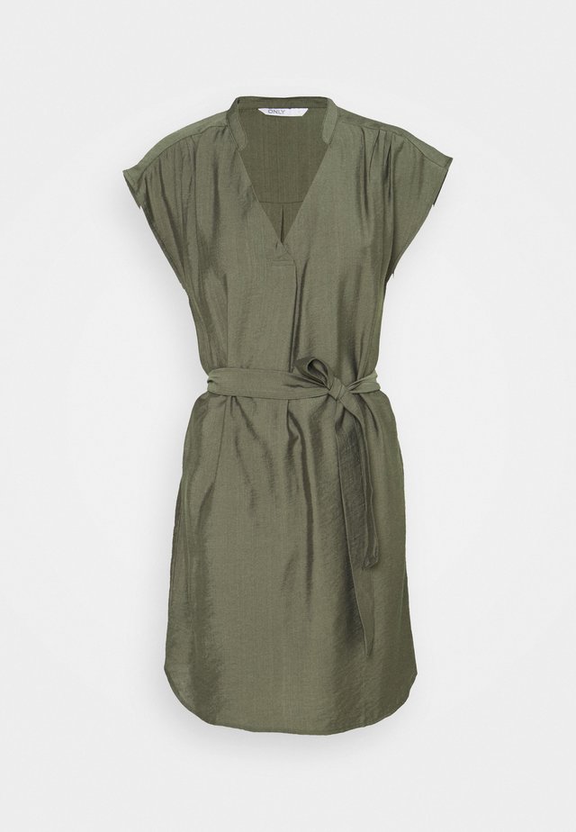 ONLJOSEY V NECK DRESS - Freizeitkleid - kalamata