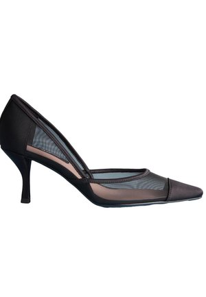 REGULAR FIT - TABITHA SIMMONS X MARY GRACE CHISEL TOE COURT - Tacones - black mesh