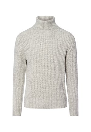 Strickpullover - hellgrau