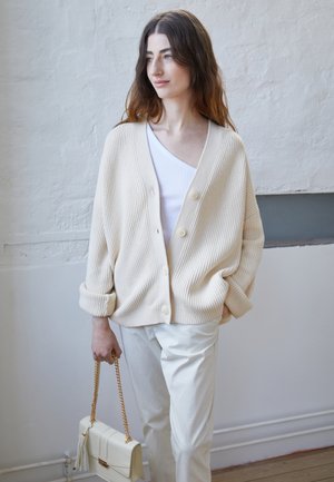 JESS CARDIGAN - Cardigan - whitecap gray