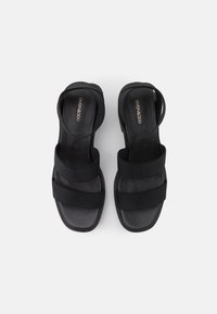 Even&Odd Wide Fit Sandály na platformě - black
