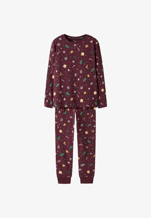 Name it, SET UNISEX, ciemnoczerwony