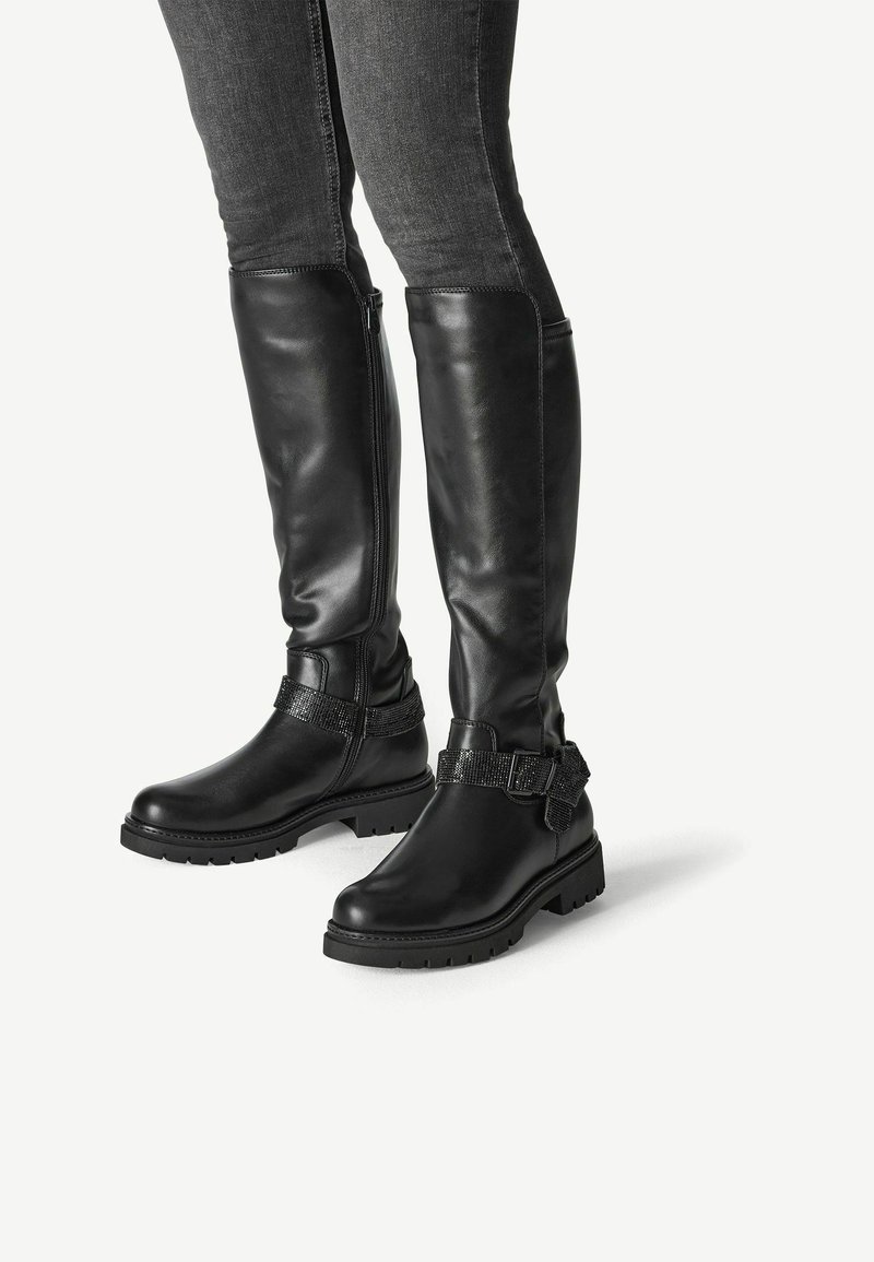 Marco Tozzi BY GUIDO MARIA KRETSCHMER - Plateaulaarzen - black uni