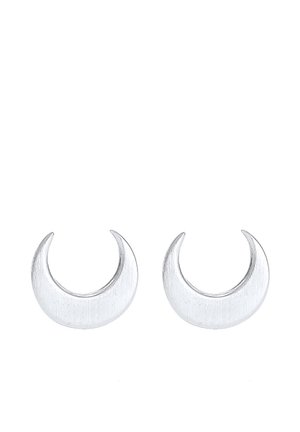 HALF MOON - Pendientes - silver-coloured