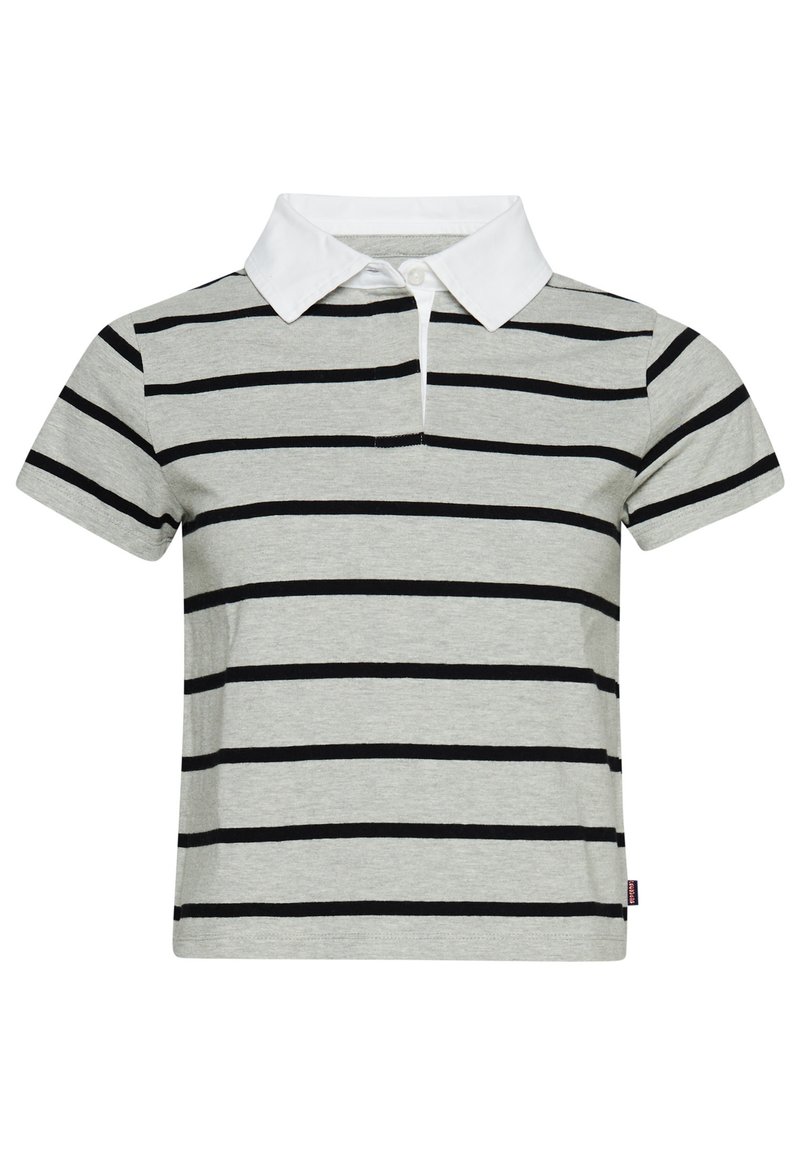 Superdry & Co Poloshirt grijs gemêleerd Superdry & Co Poloshirt grijs gemêleerd