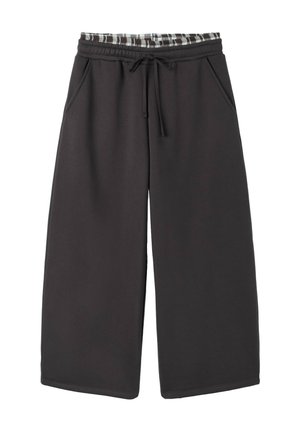 Stradivarius, BOXER-DETAIL JOGGERS - Pantalon de survêtement - mottled brown