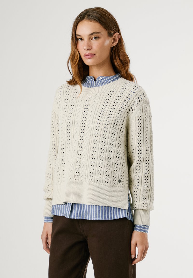 Pepe Jeans Neule - oyster white