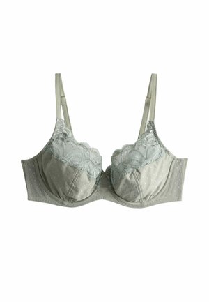 Marks & Spencer, AMELIA LACE WIRED FULL CUP BRA (A-E) - Bügel BH - soft green