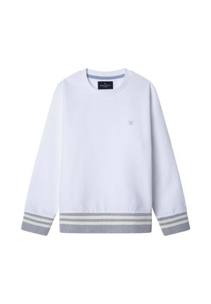 Stickad tröja - optic white