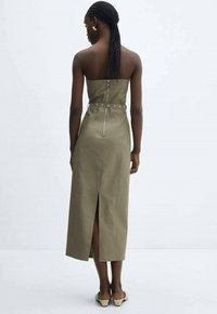 Mango Dnevna haljina - khaki