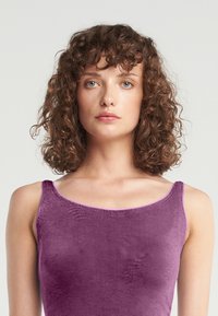 Wolford JAMAIKA SINGLET - Linne - mineral red
