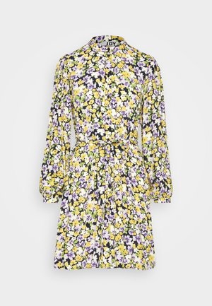 JDY, JDALICE SHIRT DRESS - Blousejurk - black golden rod