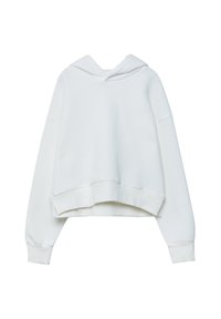 Stradivarius Felpa con cappuccio - off-white