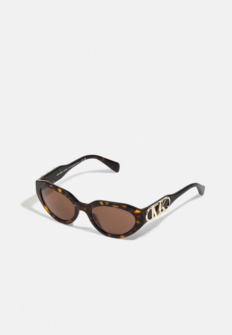 Michael Kors EMPIRE OVAL - Occhiali da sole - dark tortoise