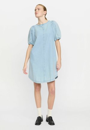 SRRIVIERA - Denimové šaty - light wash