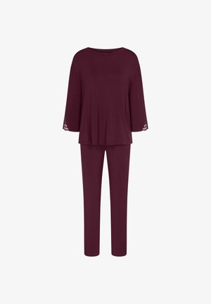 Triumph, PYJAMA PANTALON TUNIQUE MANCHES TROIS-QUARTS AMOURETTE TRIUMPH SET - Pyjama - claret