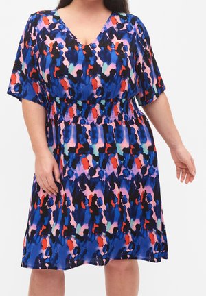 Freizeitkleid - mottled black