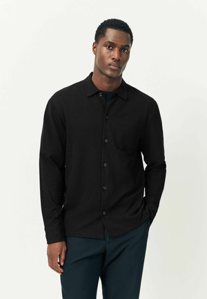 REGULAR FIT - LONG SLEEVE - Cămașă - black